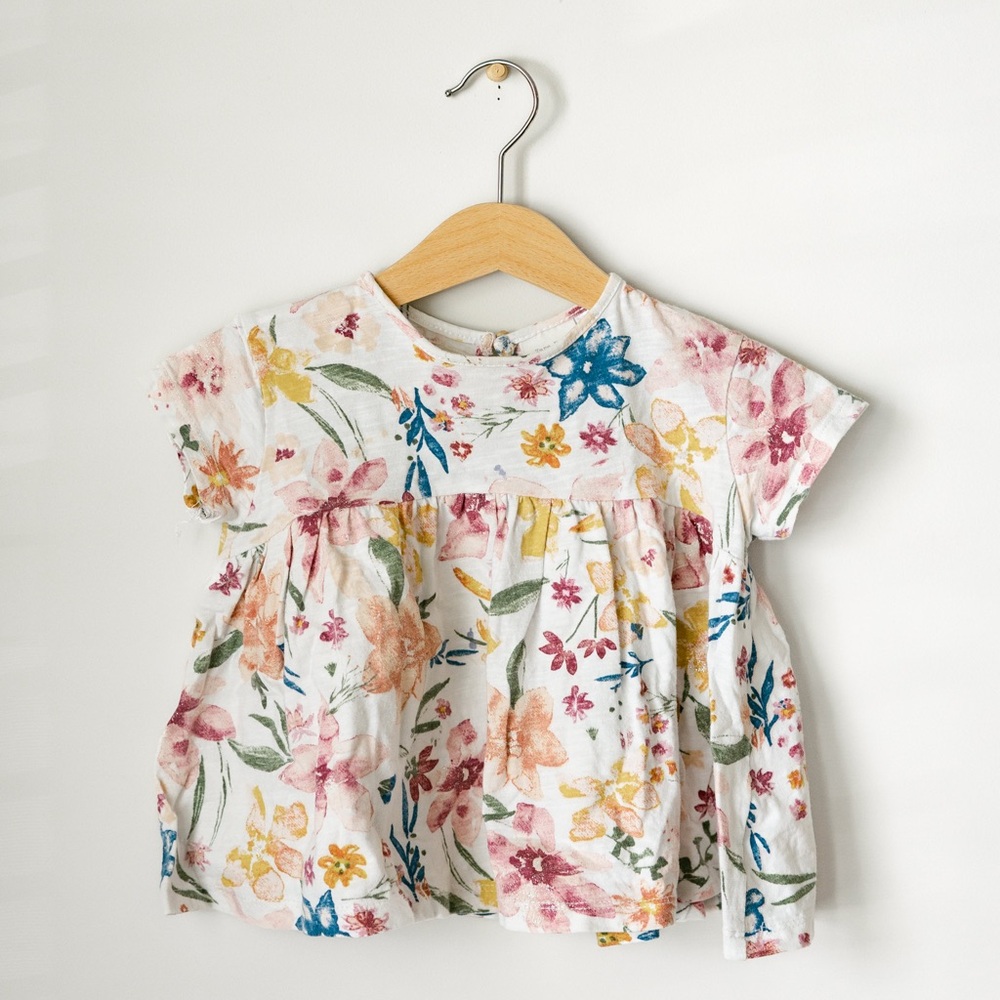 Zara Baby Girl Floral Dress | Size 12-18 Months